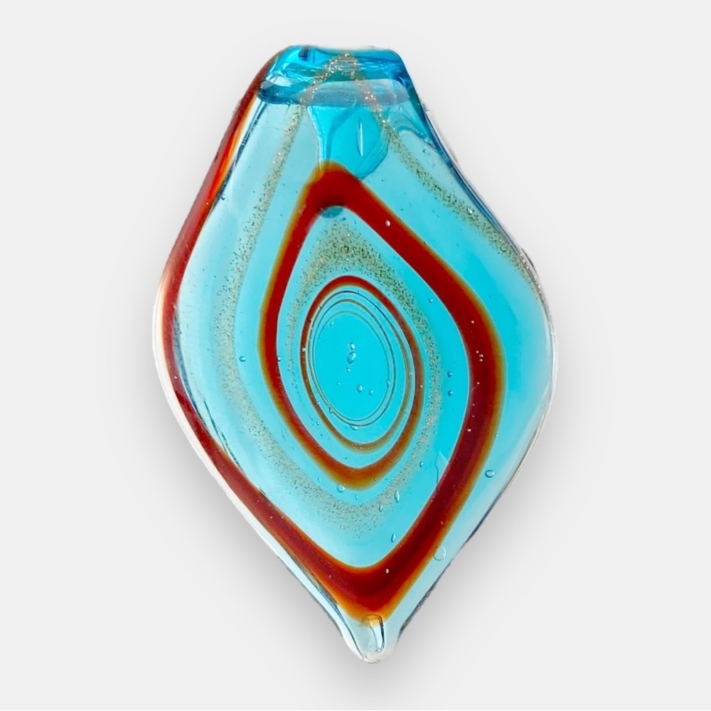 Vintage Blown Glass Pendant​